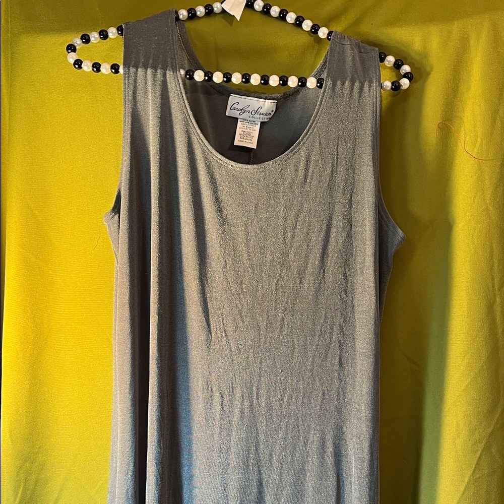 Carolyn Strauss Grey  Dress